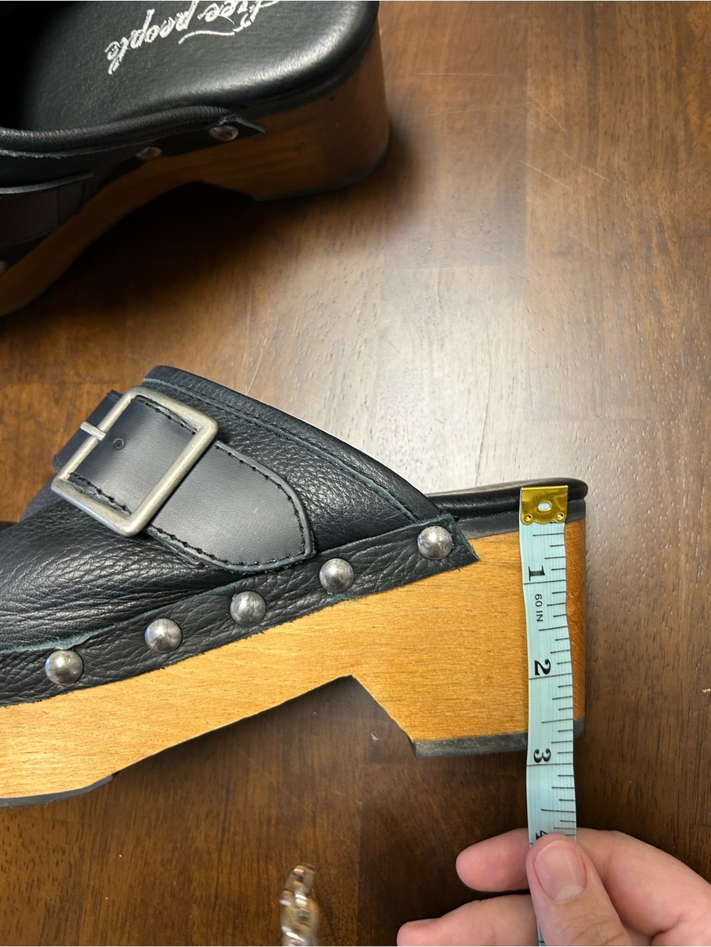 Free People Culver City Clogs in Black US 8 or EU 38 - Picture 5 of 12